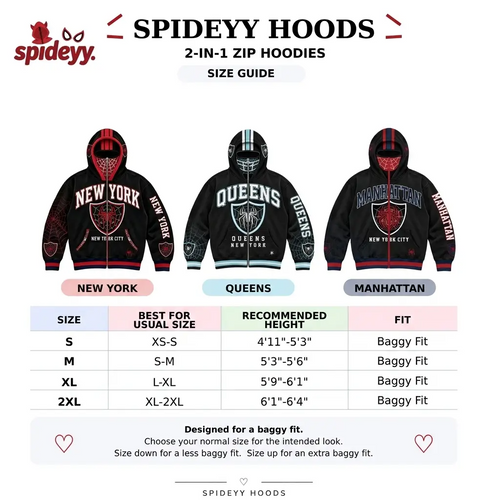 SpideyyHoods Hoodie Collection